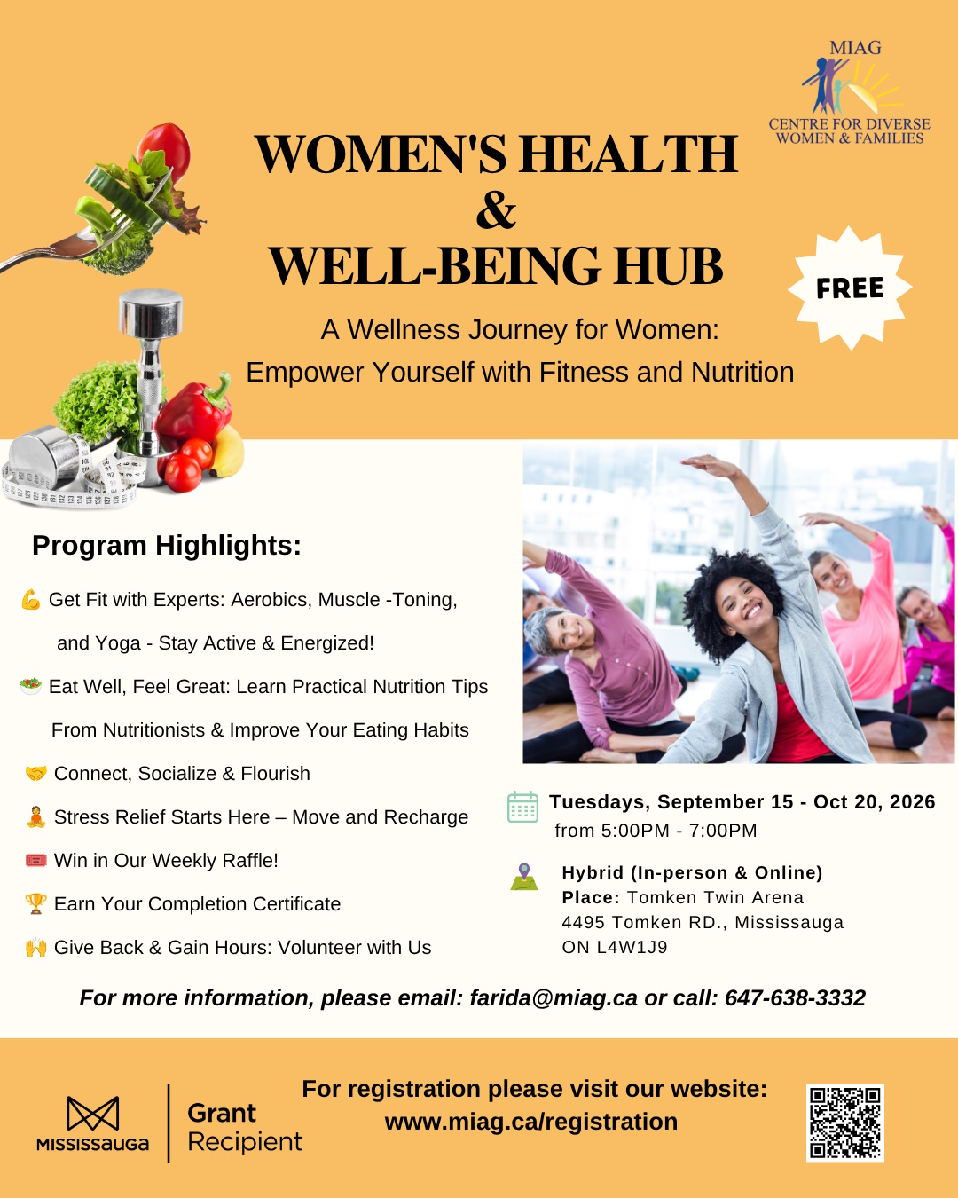 MIAG Women's Health & Well-Being Hub image source: MIAG